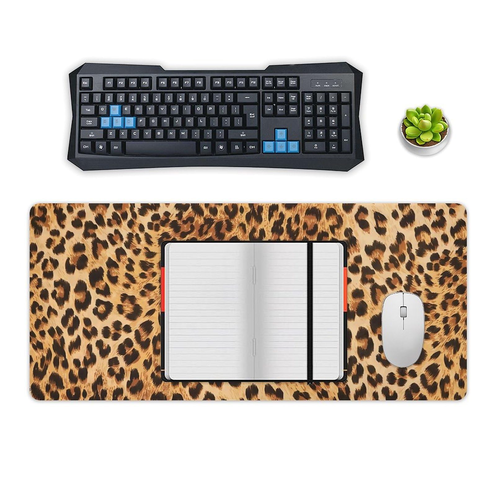 Amazon.co.jp：マウスパッド ゲーミング おしゃれ ヒョウ柄