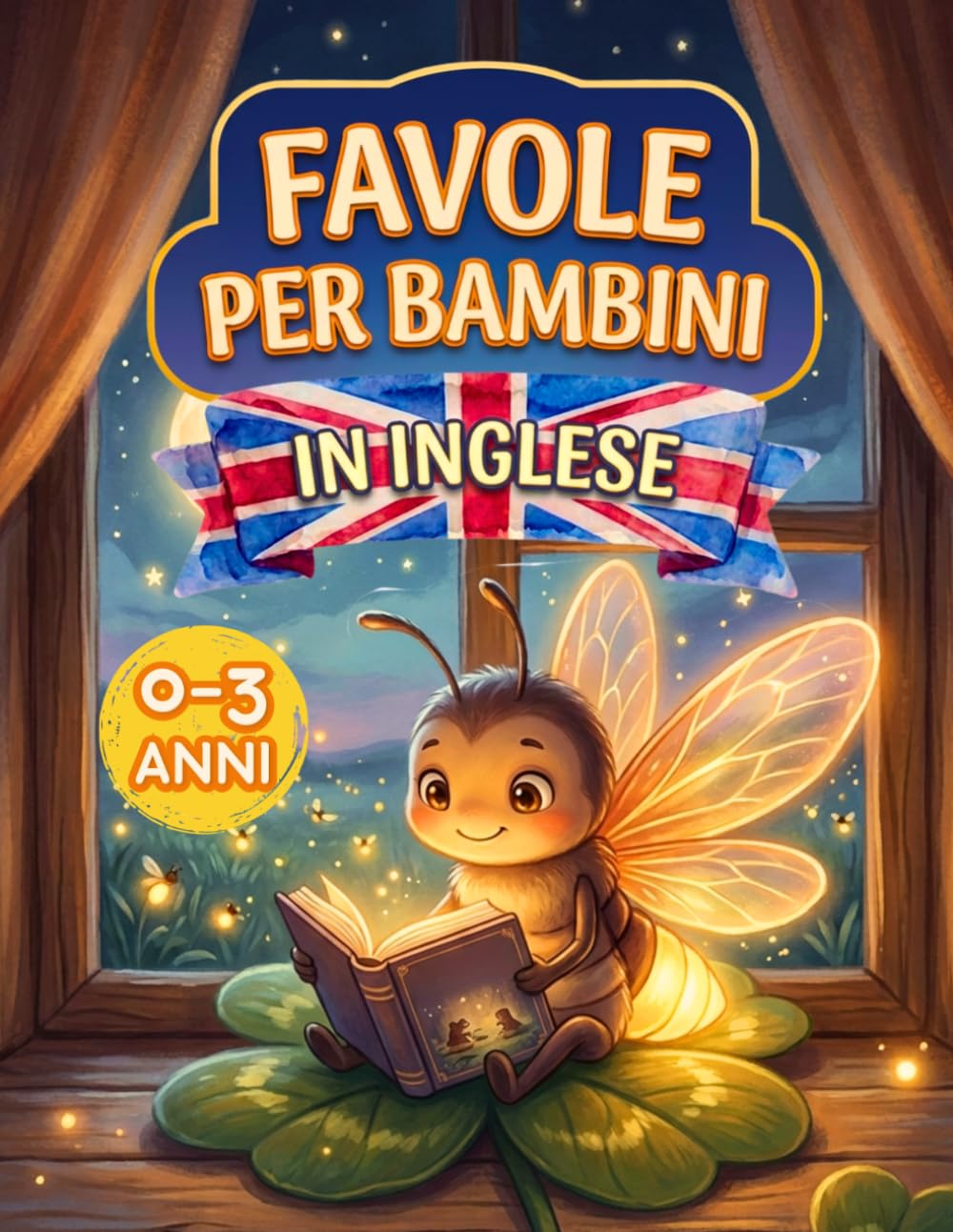 Favole Per Bambini 0-3 Anni in Inglese: Storie della Buonanotte Illustrate a Colori - Fiabe Brevi di 5 Minuti con Animali, Racconti Educativi e ... per Sogni Sereni con Insegnamenti Preziosi