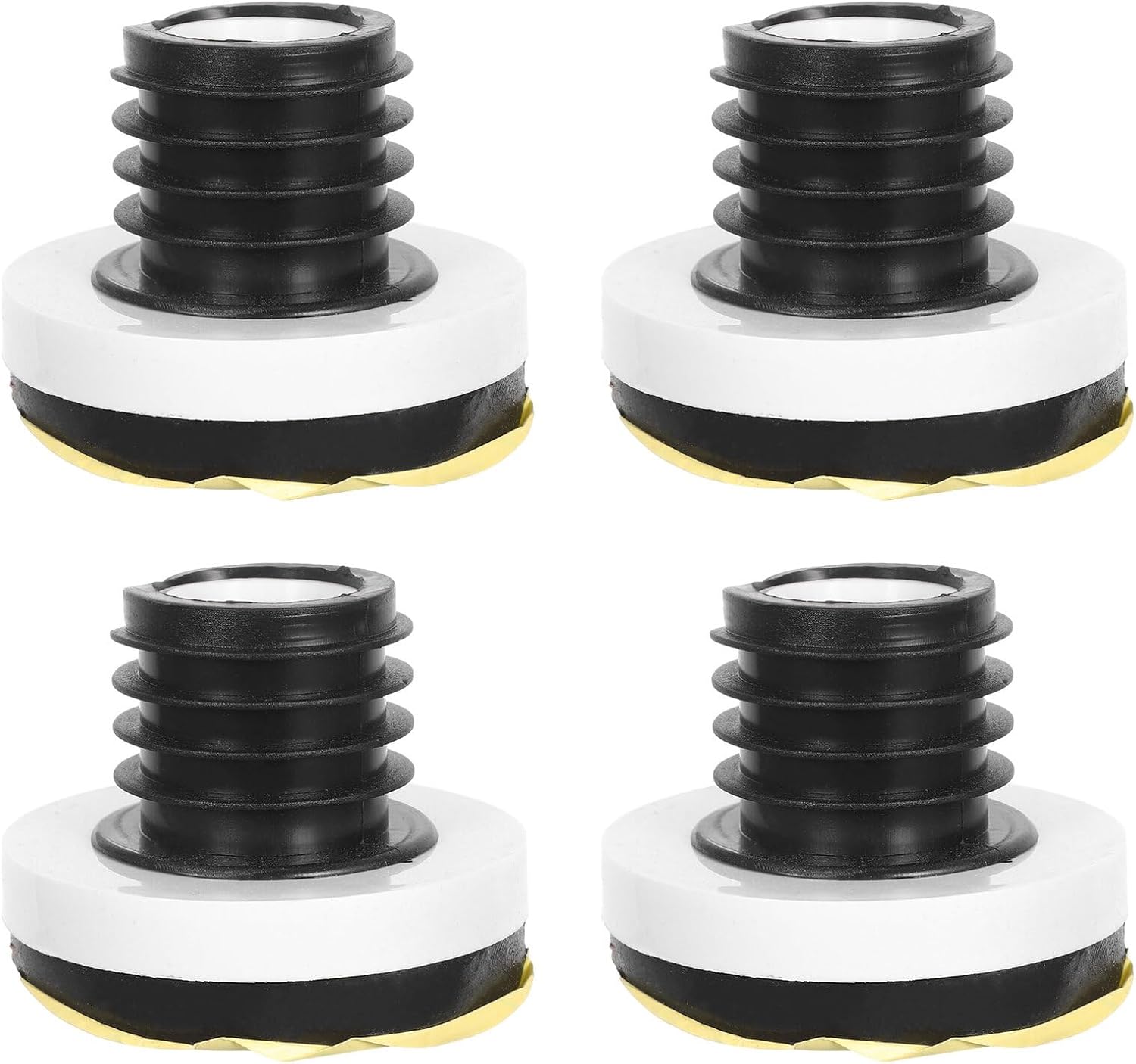 4pcs Leakproof Urinal Sealing Connector Kit Toilet Flange Replacement Wall Gasket for Urinal Installation Leakage Prevention Bathroom Accessories
