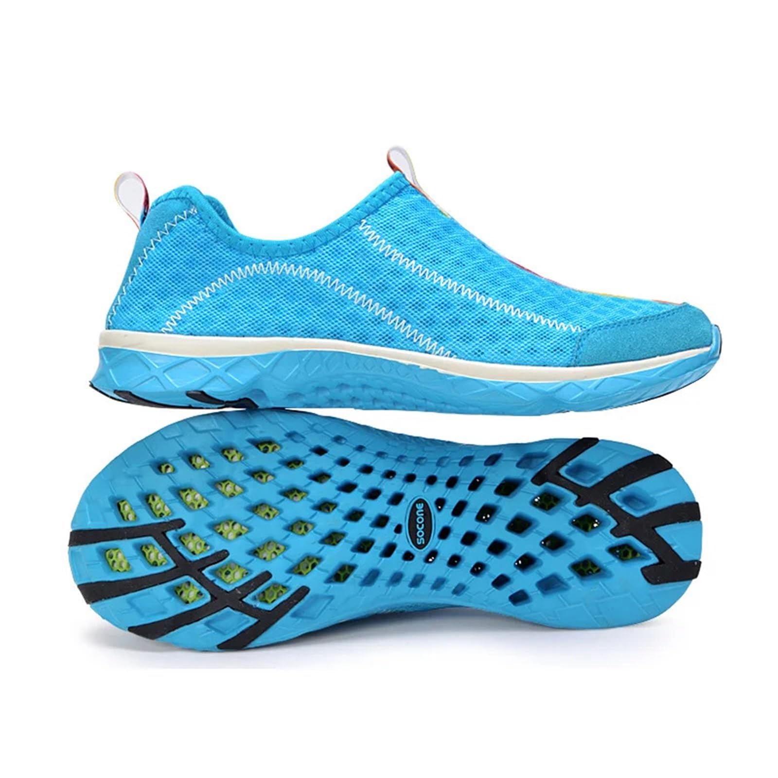 Outdoor-Sportschuhe, Netzstoff, atmungsaktiv, watend, schnelltrocknend, für Herren und Damen, Strandschuhe
