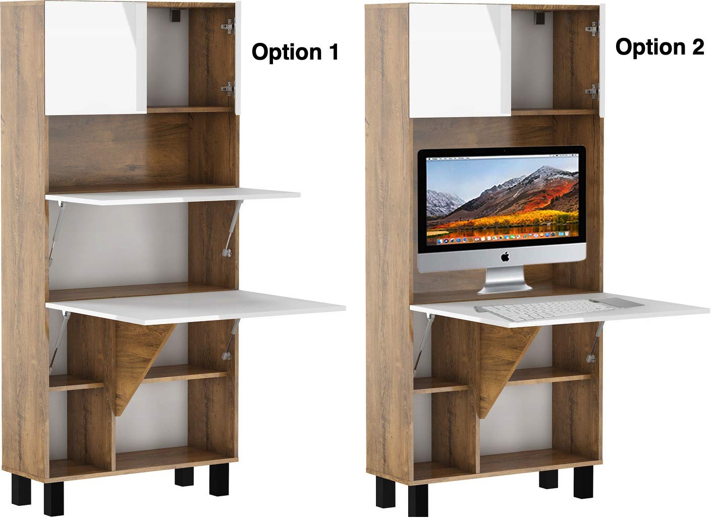 Bim Computer Workstation Desk Functional Home Office Hideaway Home Office |  Desertcart Seychelles, image size:1417x1030