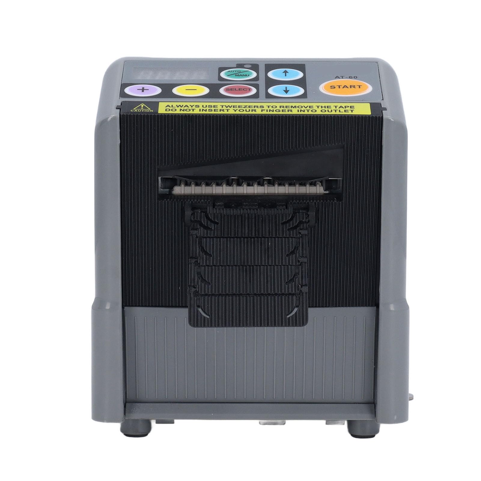 Dispensador de Cinta Automática, Máquina de Corte Eléctrica para Cintas, Ancho de 0.24-2.36 Pulgadas, 0.2-39.9 Pulgadas de Longitud, con Múltiples Accesorios, para Varias Tareas