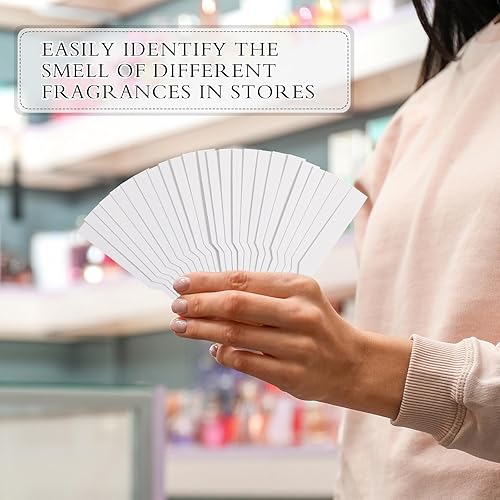 Miniatura 6 de 2000 tiras de prueba de perfume, tiras desechables para perfumes, tiras probadoras de fragancias, aceites esenciales, tiras de prueba de papel,
