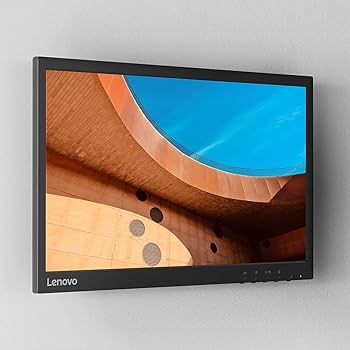 Lenovo D22-10 21.5 Inch Monitor, Black : Buy Online at Best