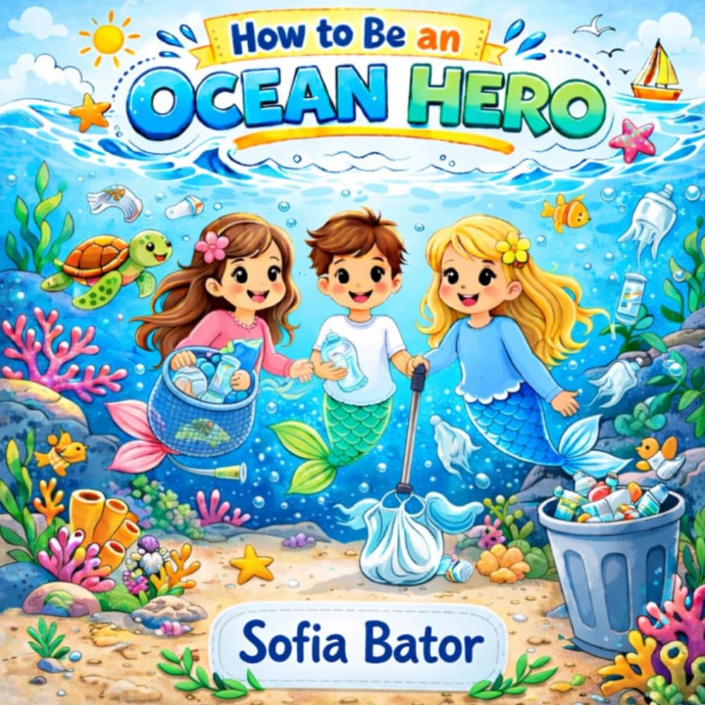 How to be an Ocean Hero: A Fun Coloring, Story & Activity Book