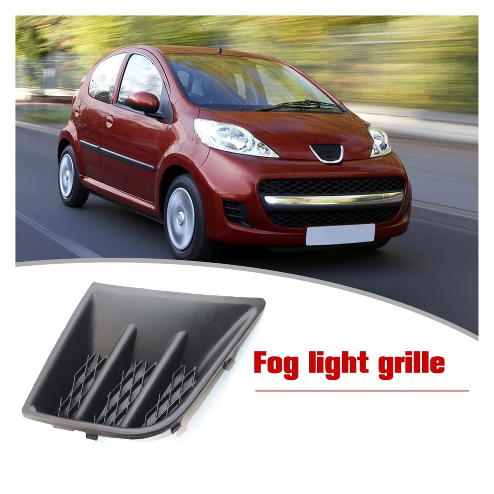 Auto Voorbumper Mistlamp Grill Lamp Cover Trim Voor Mercedes-Benz C