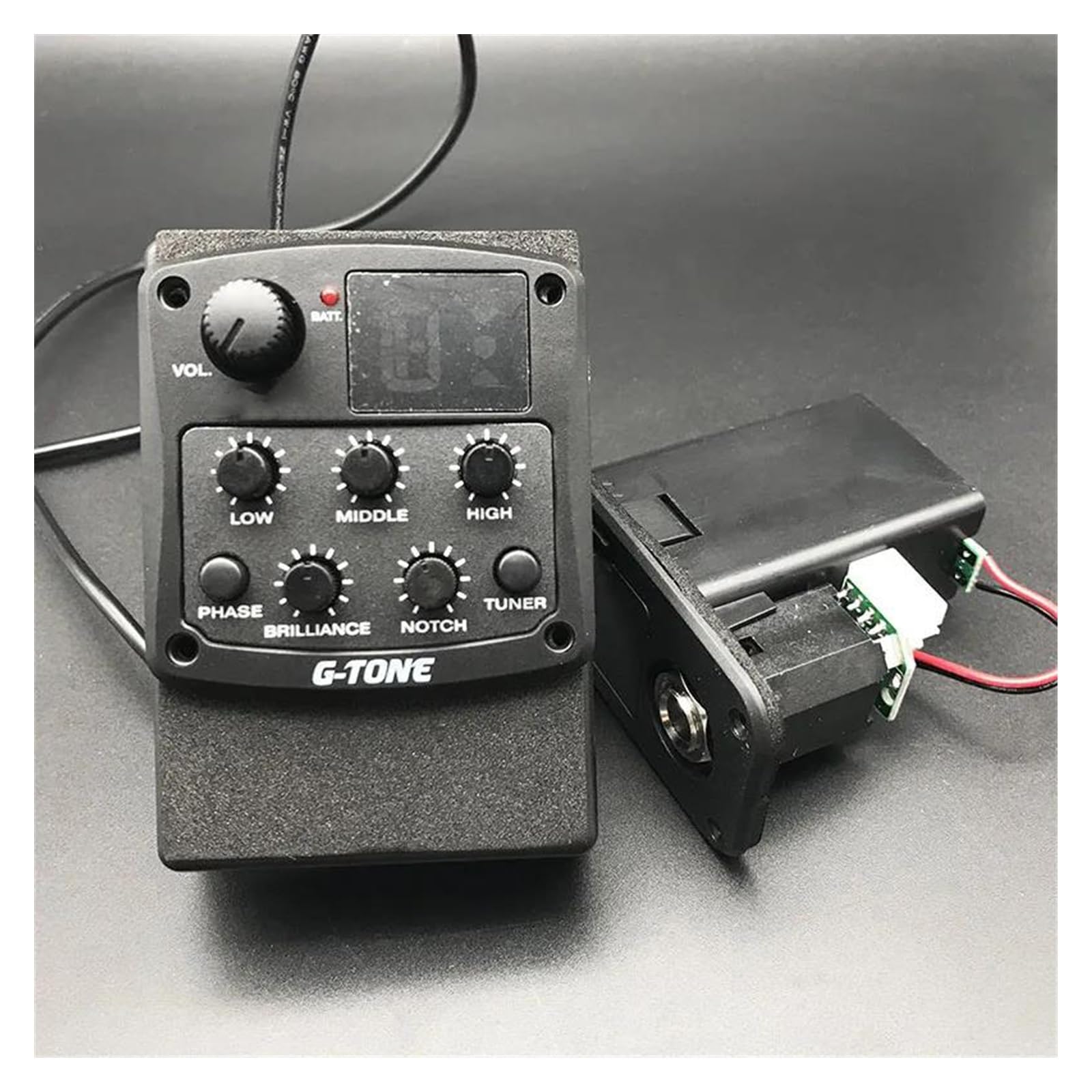 Equalizzatore Per Chitarra Acustica A 3 Bande E 4 Bande Con Accordatore, Preamplificatore, Pickup Piezoelettrico Per Ukulele Folk(3 Band 3)