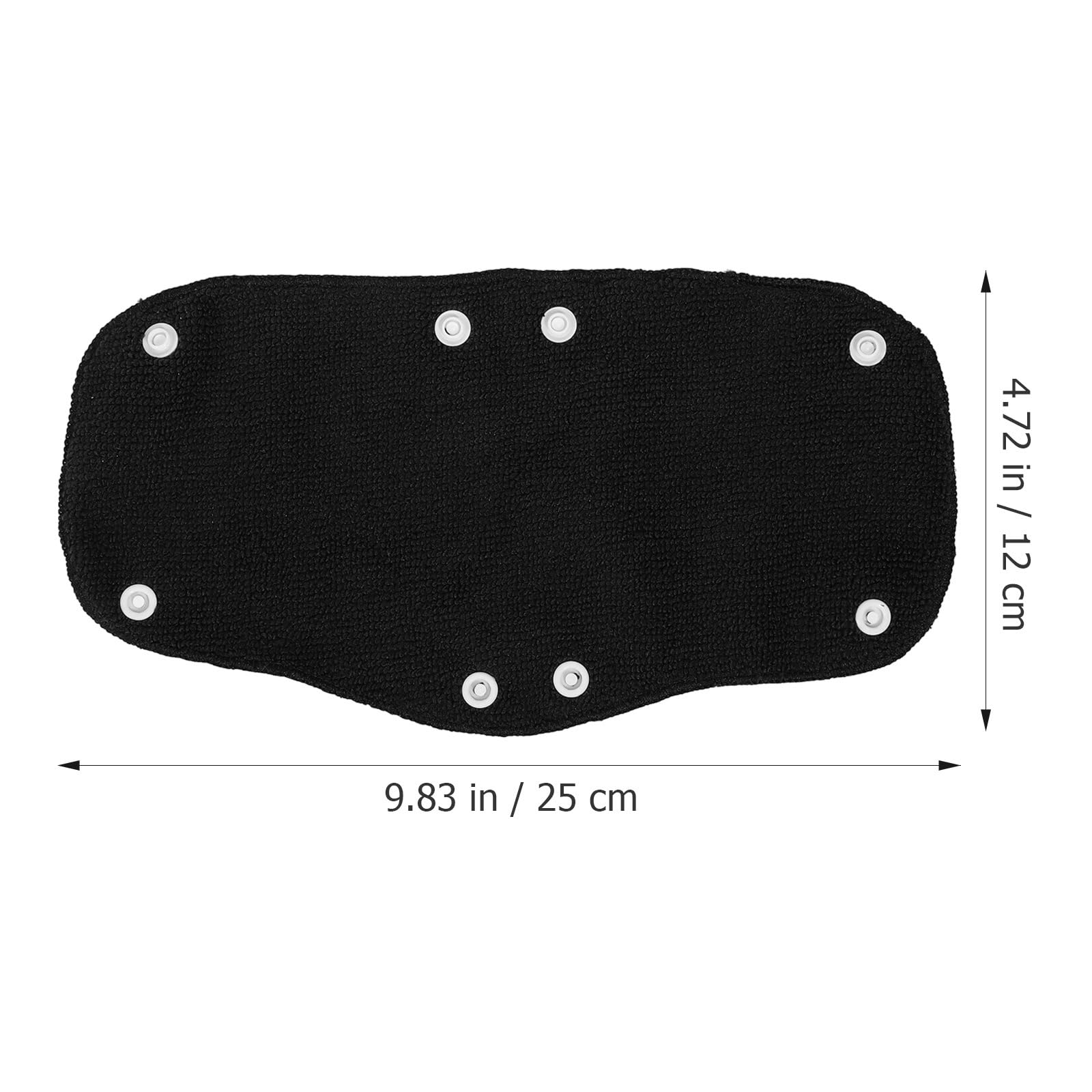 iplusmile 10pcs Hard Hat Sweatband Replacement Sweatband Liner Reusable Safety Hat Sweatband Snap Moisture Wicking Pad Accessories Replacement For under Hard Hat Helmet - Image 2