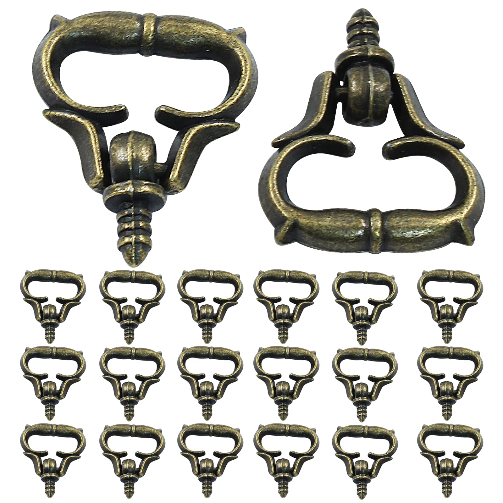 Metal Decorative Furniture Hardware 6 New Pitted Bronze Decorative