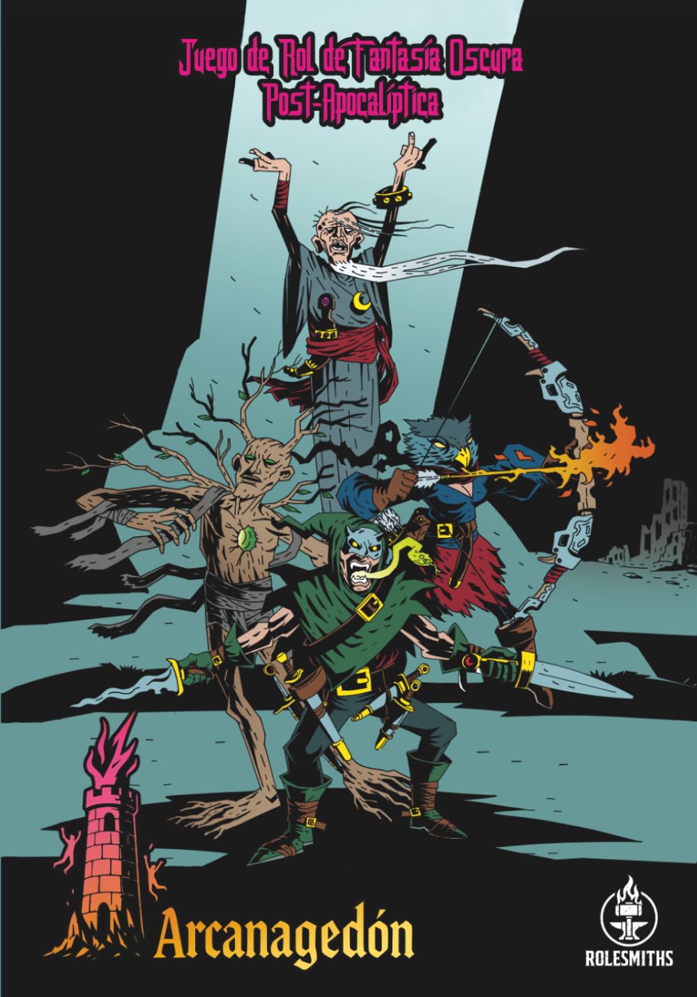 Arcanagedón: Juego de Rol de Fantasía Oscura Post-Apocalíptica