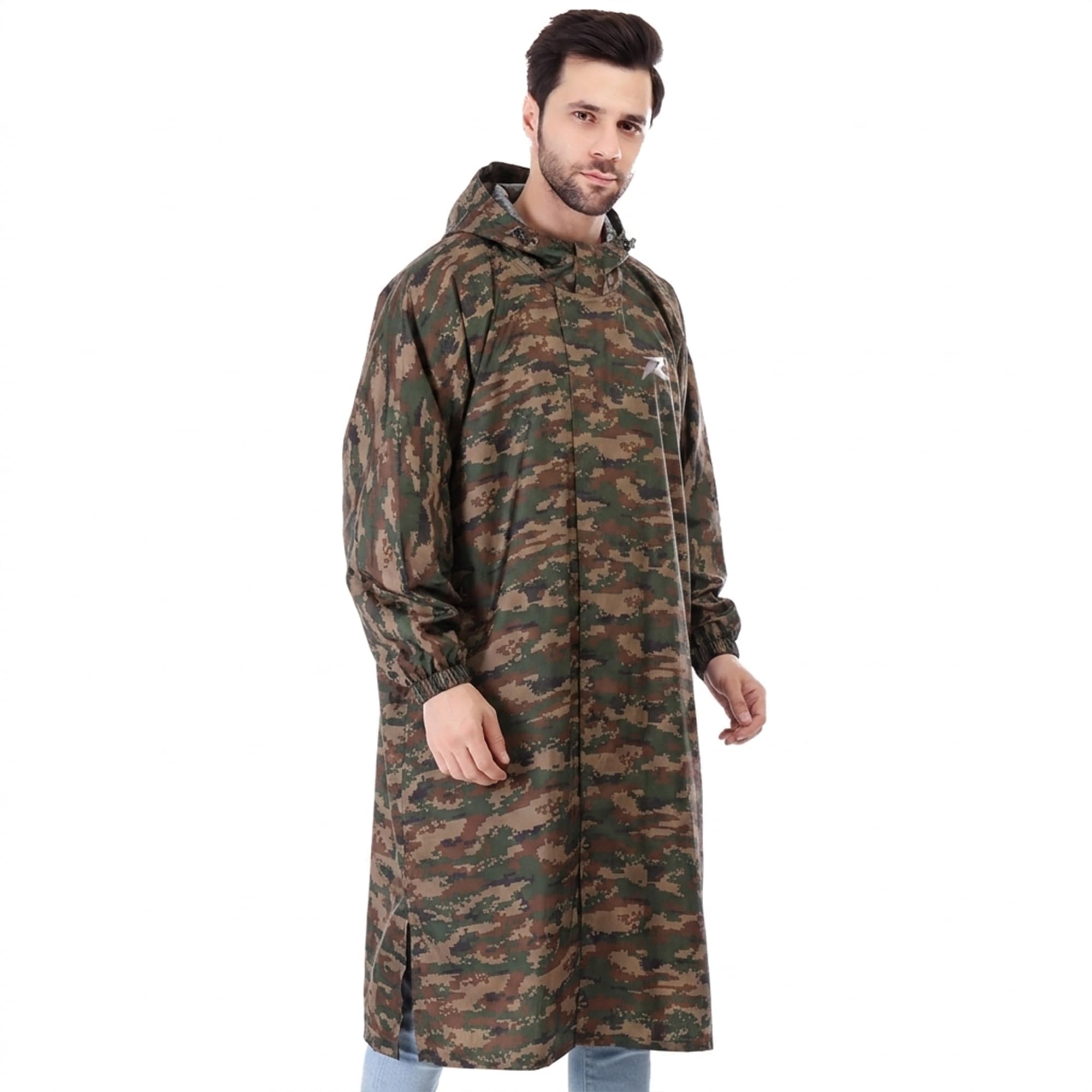 ROCKSPORT Waterproof Rain Poncho for Men and Women l Lightweight, Reusable & Pocket Packing Design-image-10