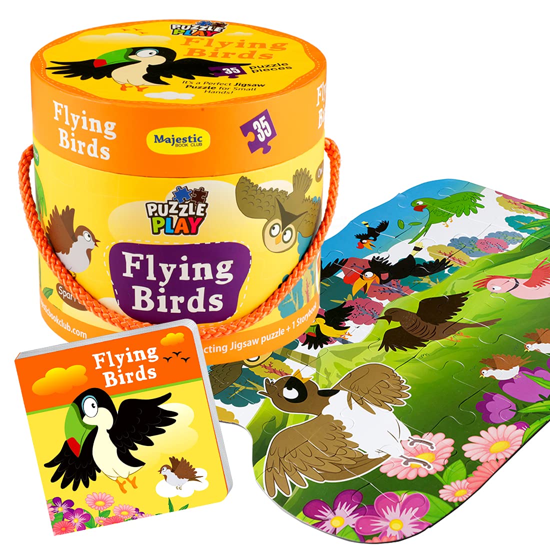 Christmas Puzzle Gift Box - 80 Pieces & Storybook -10 Christmas Puzzle Gift Box - 80 Pieces & Storybook -10