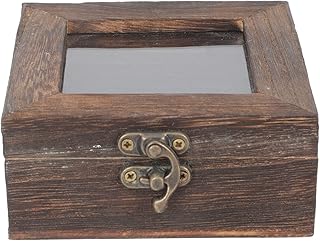 Cabilock Collection Box for Butterfly Specimen with Acrylic Top Real Framed Butterfly Taxidermy Jewelry Organizer Box Butterfly Specimen Display Entomology Supplies