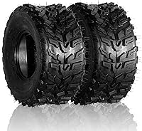 Vista 1 de Juego de 2 neumáticos de barro ATV 22x10-9 22X10X9 6PR 0.787 in Deep Tread para Honda Recon 250 Suzuki Ozark 250 (1 par)