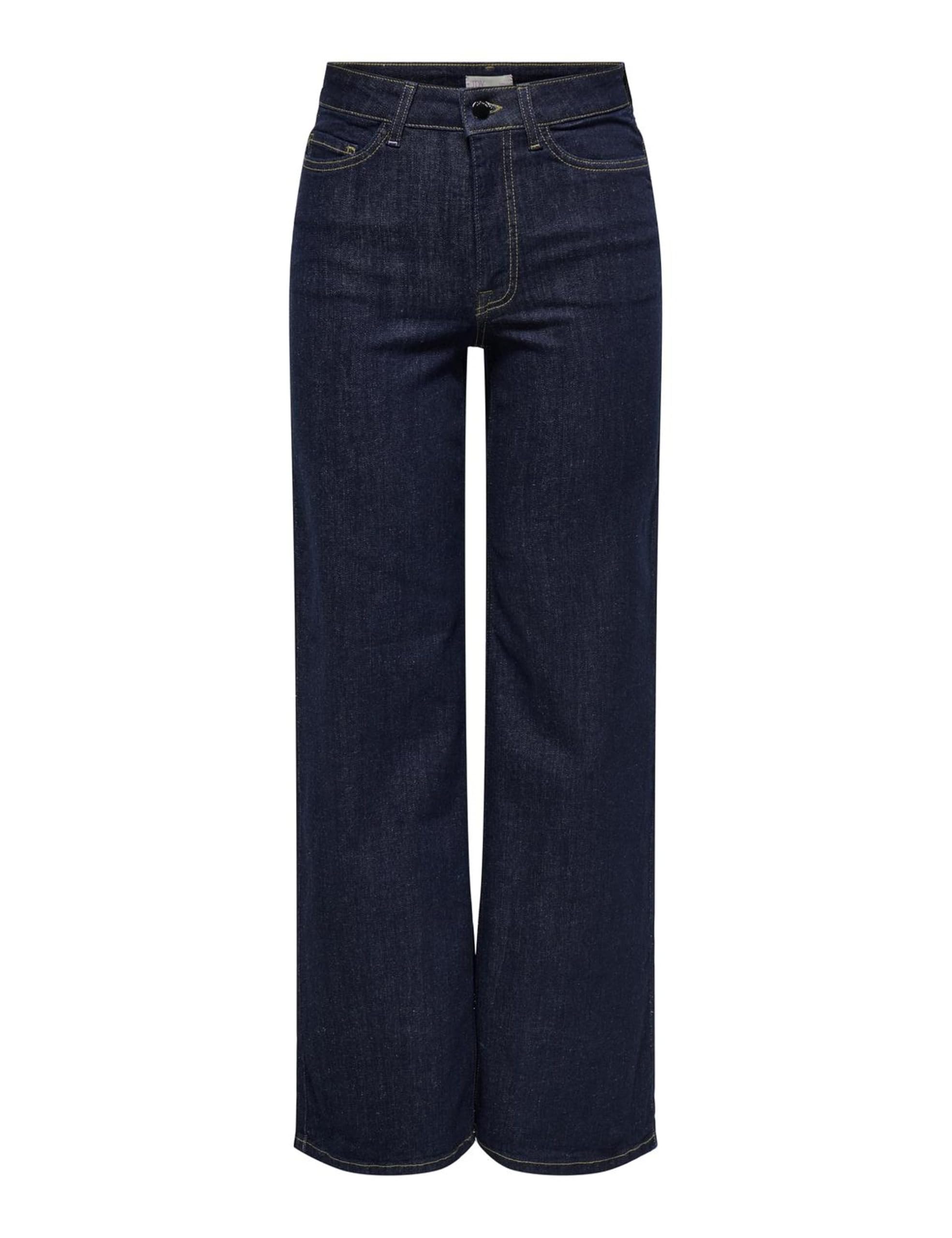 JDY Damen Jdyfelina-Fina Hw Wide Rinse JNS DNM