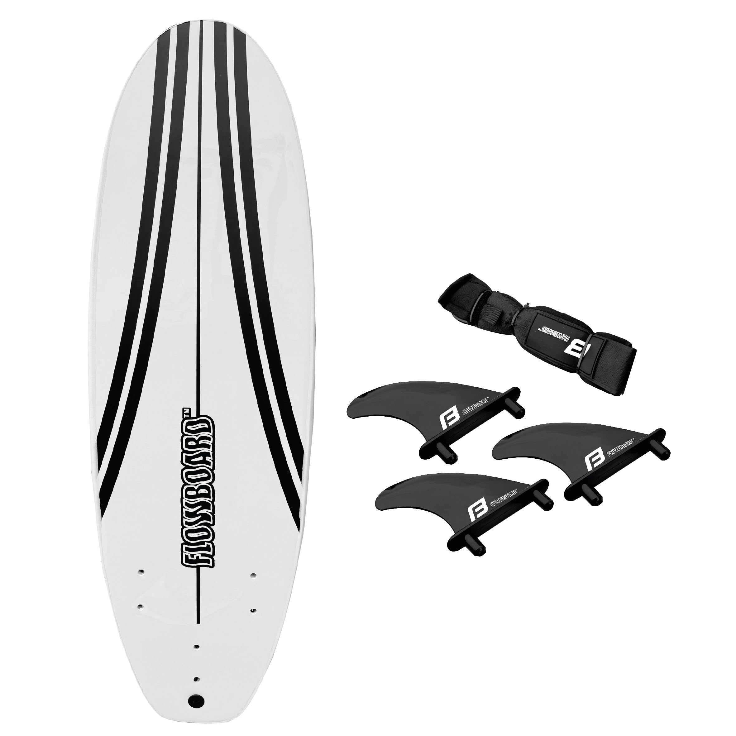 Amazon.com: 7' FLOWBOARD Surfboard Softboard Foam - Include (3