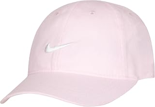 Kid`s Adjustable Solid Swoosh Cotton Baseball Cap (P_F(8A2319-A9Y)/W, 4-7 Years)