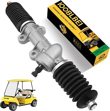 Club Car Golf Cart Steering Gear Box Assembly, Club Car Steering Rack for DS, Carryall, and Turf 1984-UP Gas or Electric Models, OEM# 1012425, 1018783-02,103601501, 101878302, 101830901