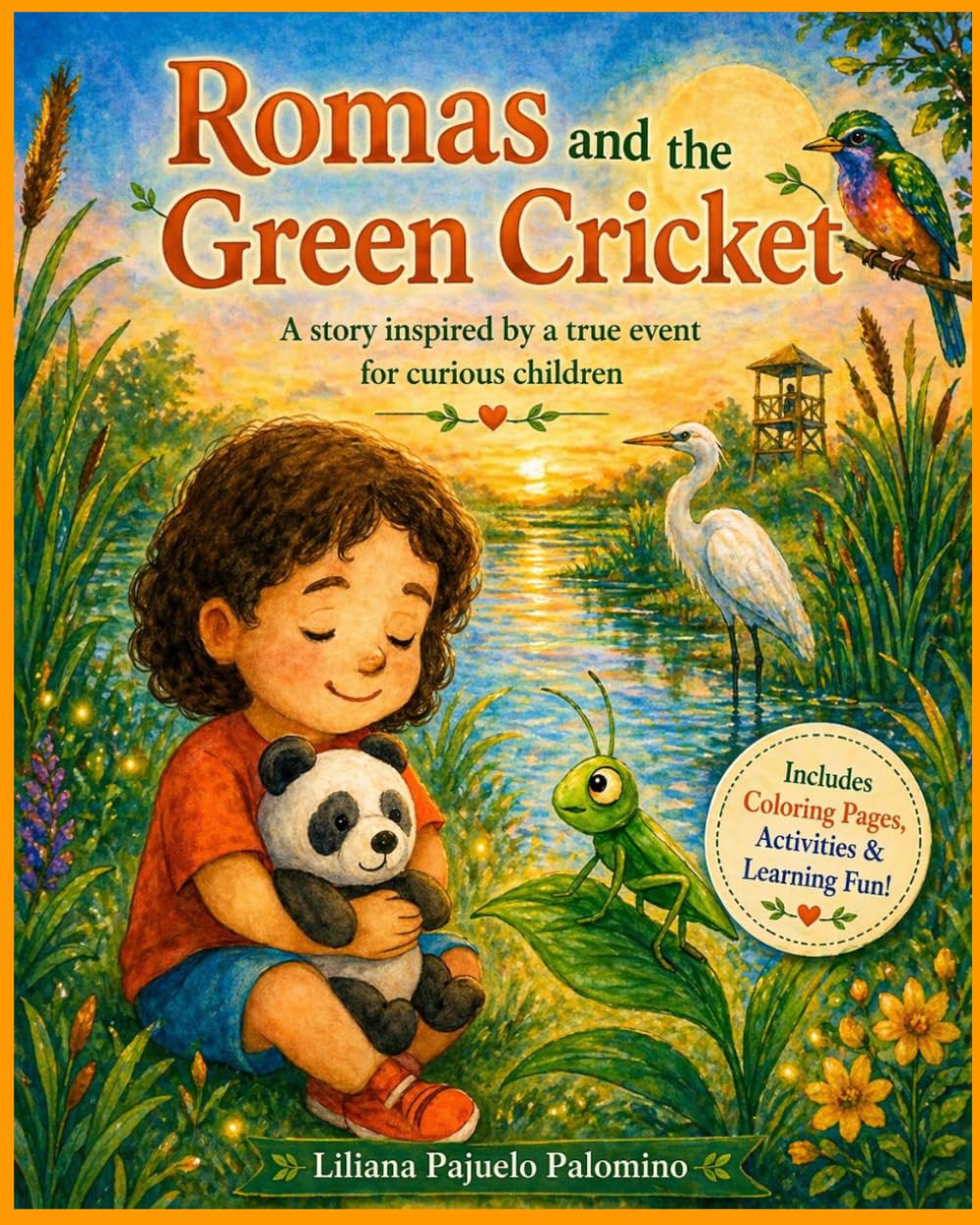 Romas and the Green Cricket: A story inspired by a true event for curious children
