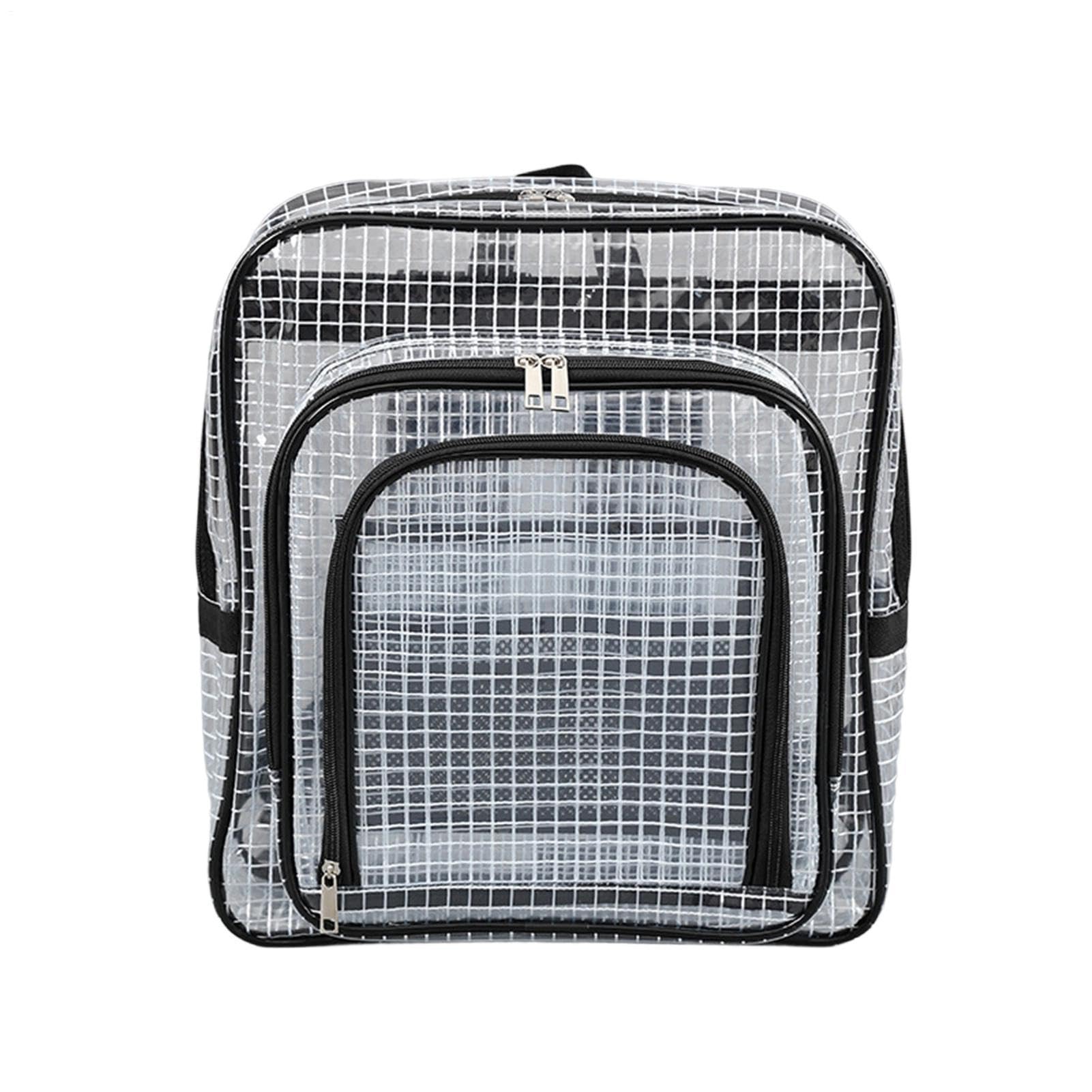 Zaini Antistatici Per Dispositivi Elettronici Trasparente Grande Capacità | Borsa Porta Attrezzi Antistatica In Pvc per Viaggio, Pendolarismo Quotidiano, Viaggi di Lavoro, Laptop