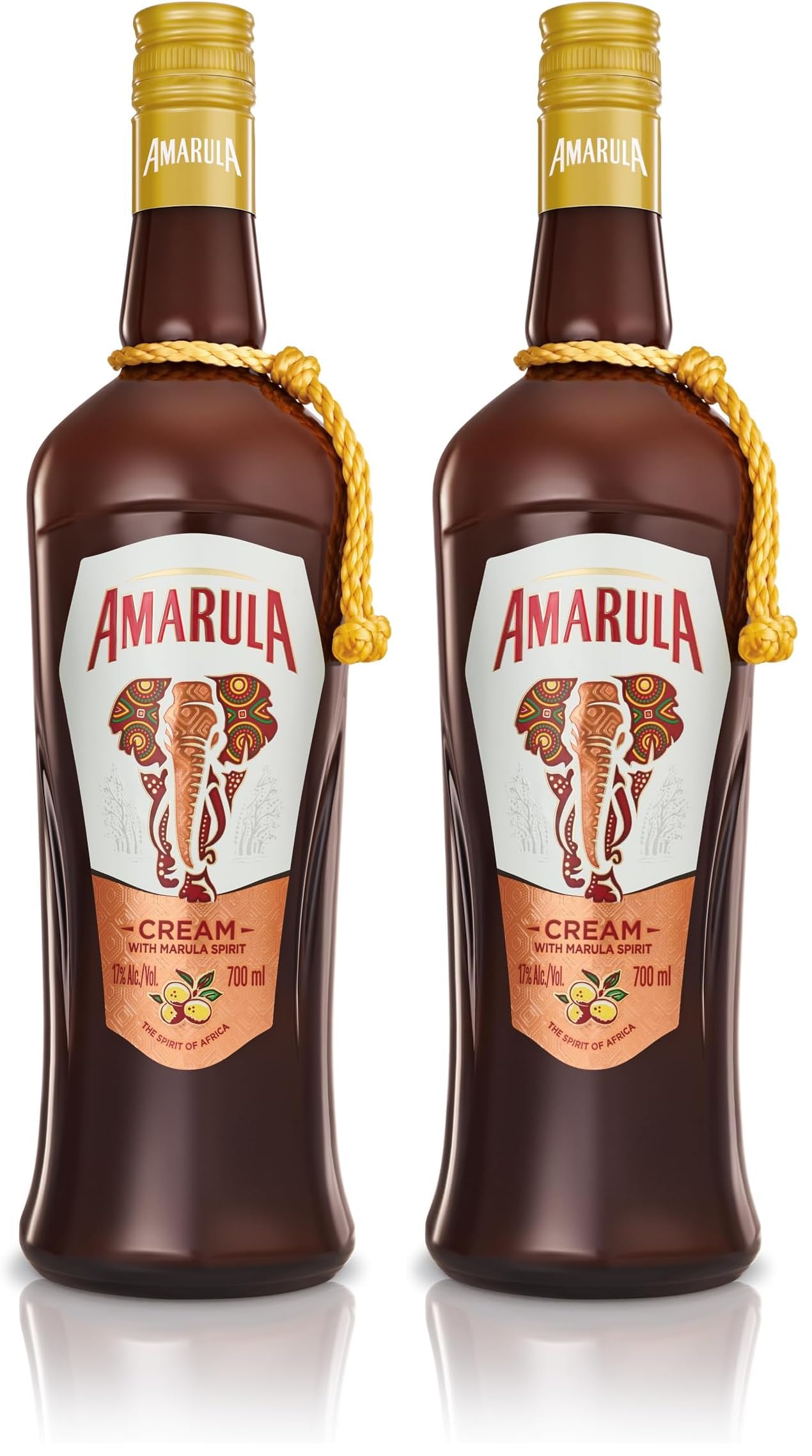 Amarula Cream Sahnelikör (1 x 0.7 l) (Packung mit 2)