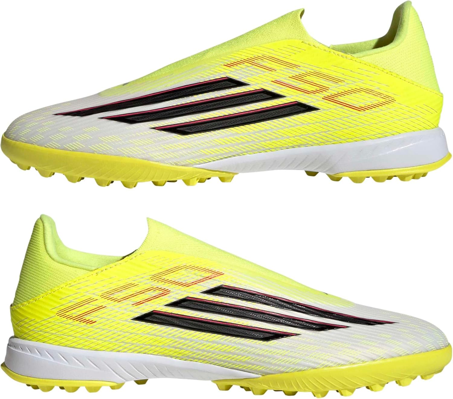 adidas Mens F50 League Turf Soccer Cleats - Pink, White