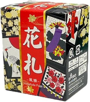FRIEND Hanafuda Flower Cards Japanese Game Set, 48 Cards, 2 Empty