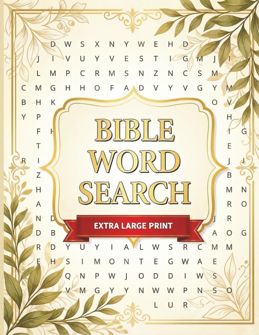 Bible Word Search: Extra large print
