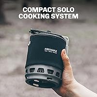 Vista 7 de Fire-Maple Sistema de cocción personal "Fixed Star 3" Sistema de estufa de quemador de olla/jet con encendido eléctrico Ideal para senderismo