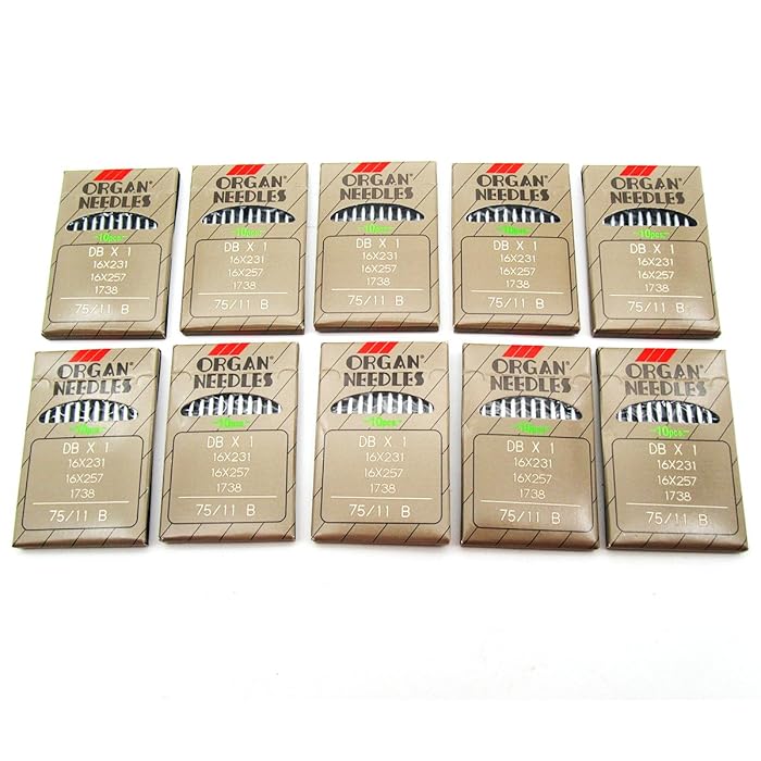 Buy KUNPENG 100 Japan Organ Sewing Machine Needles for JUKI DDL555,DDL