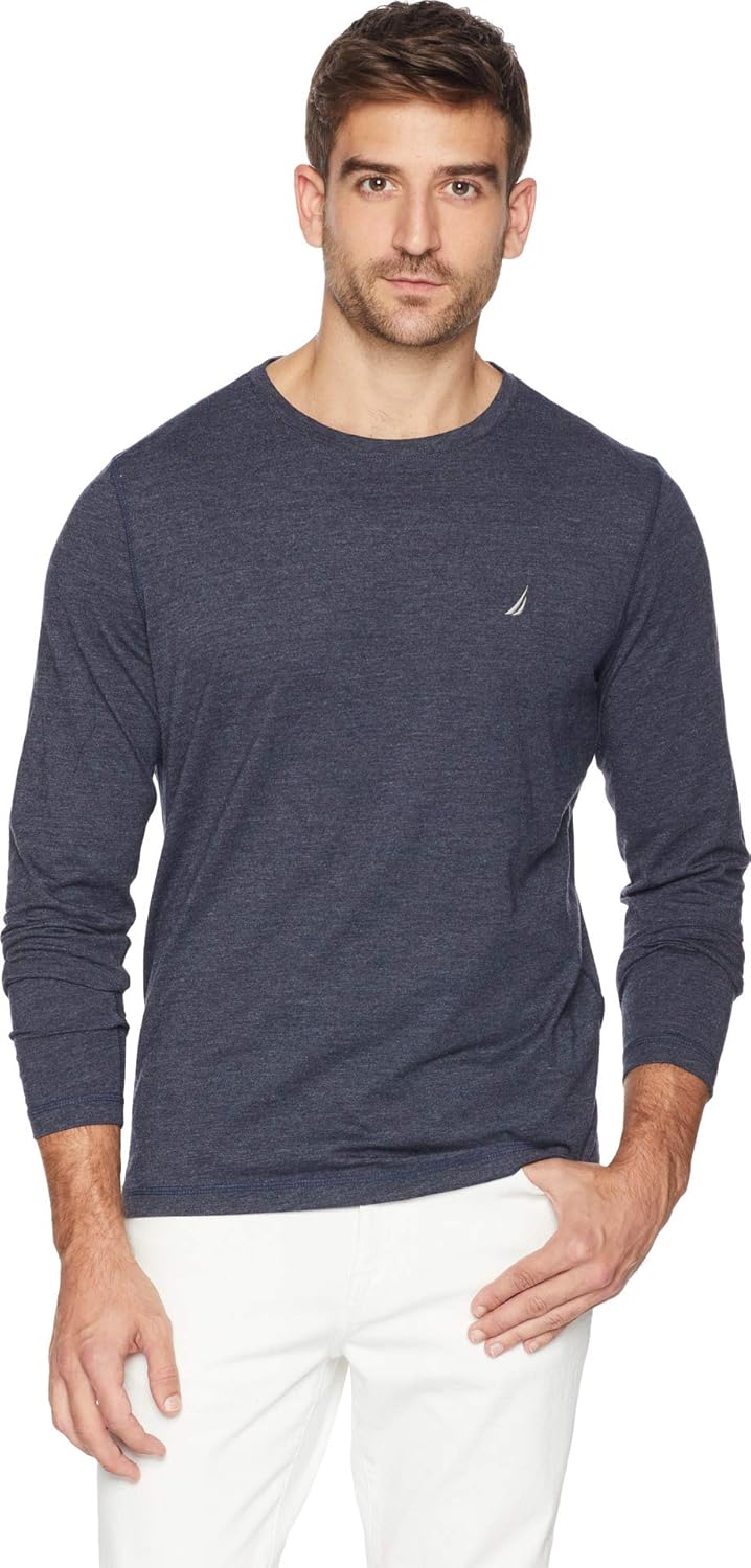 Nautica Mens Long Sleeve Crew Neck Soft Sleep Tee Ireland Ubuy