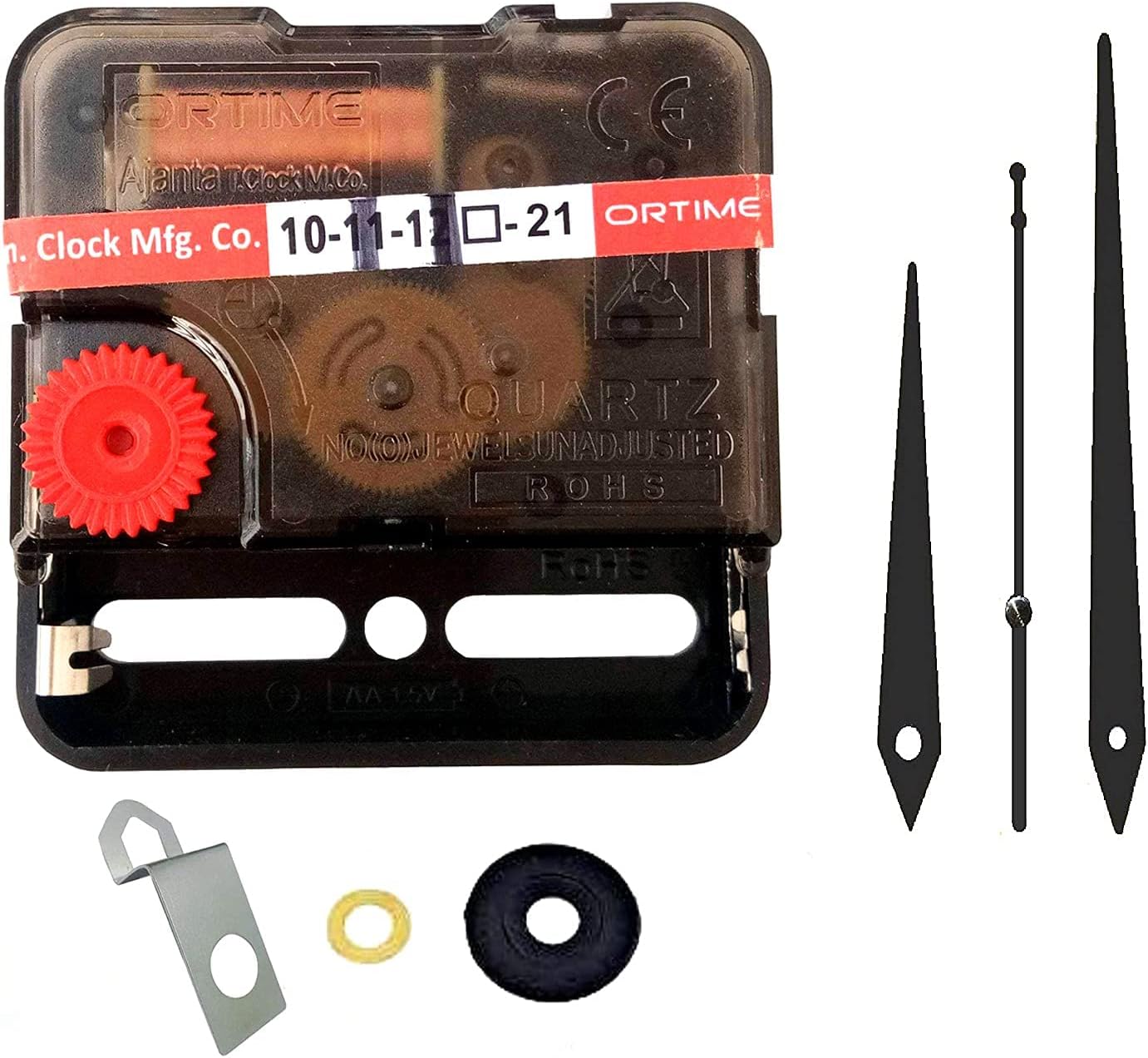 Buy AJanta quartz Plastic Abstract Quartz Clock Movement Machine for ...