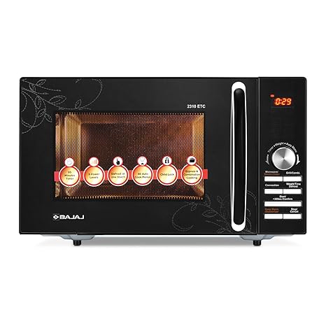 Bajaj 23 L Convection Microwave Oven (2310 ETC) (Silver)