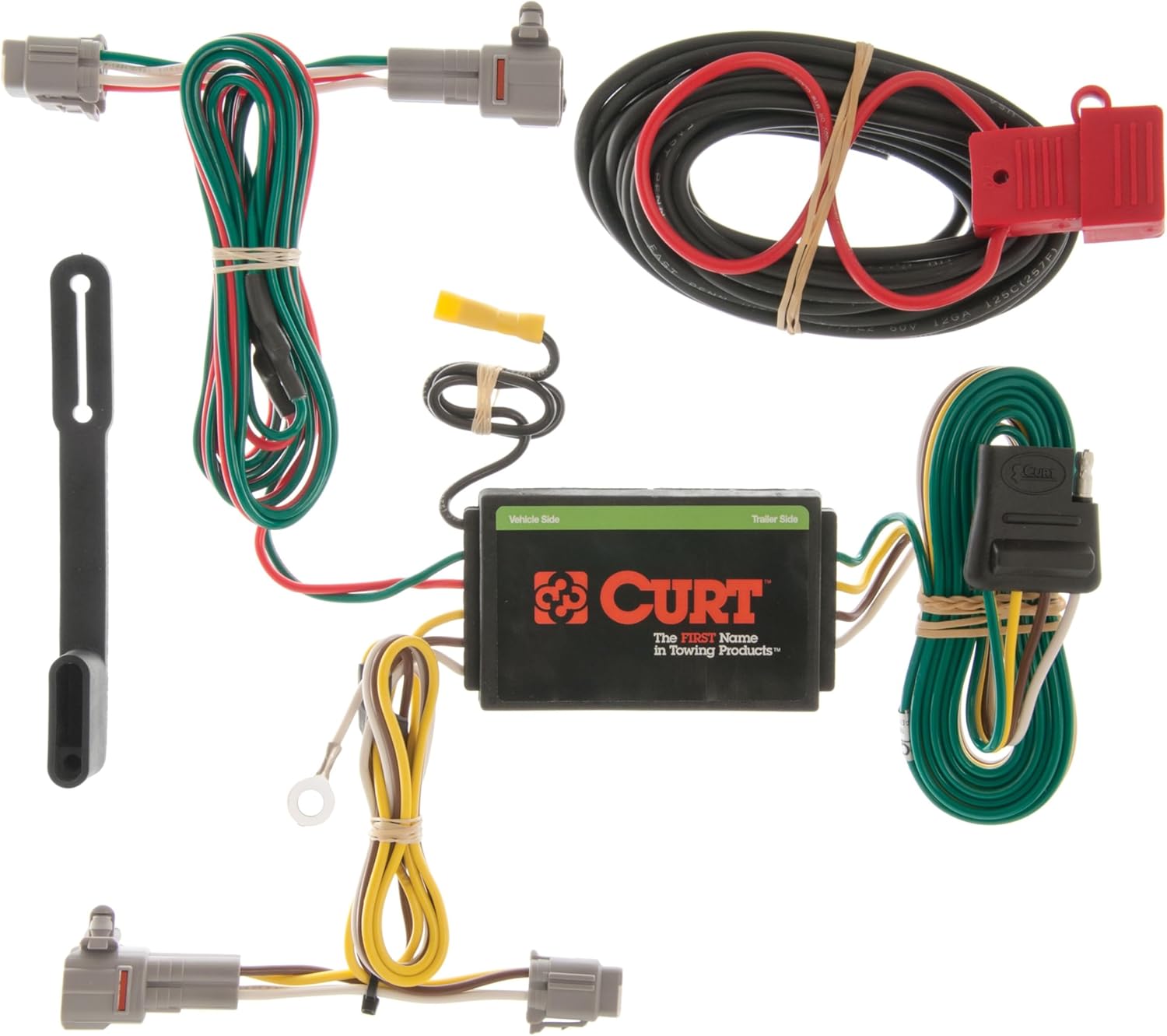 CURT 56111 Vehicle-Side Custom 4-Pin Trailer Wiring Harness
