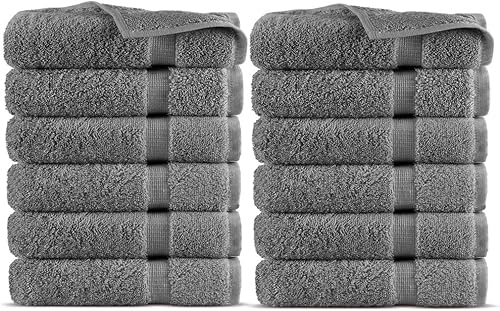 Miniatura 2 de Indulge Linen Dobby Border - Juego de toallas