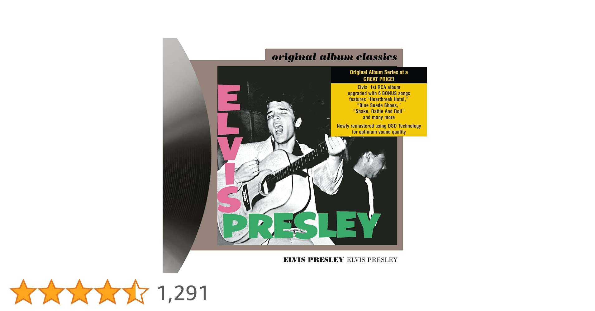 LP Elvis Presley エルビス・プレスリー エルヴィス 16セット エルヴィス・プレスリー（オリジナル・キー）（PV）／Elvis