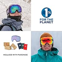 Vista 8 de Zeal Optics Cloudfall Snow Goggles w/Bonus Lens