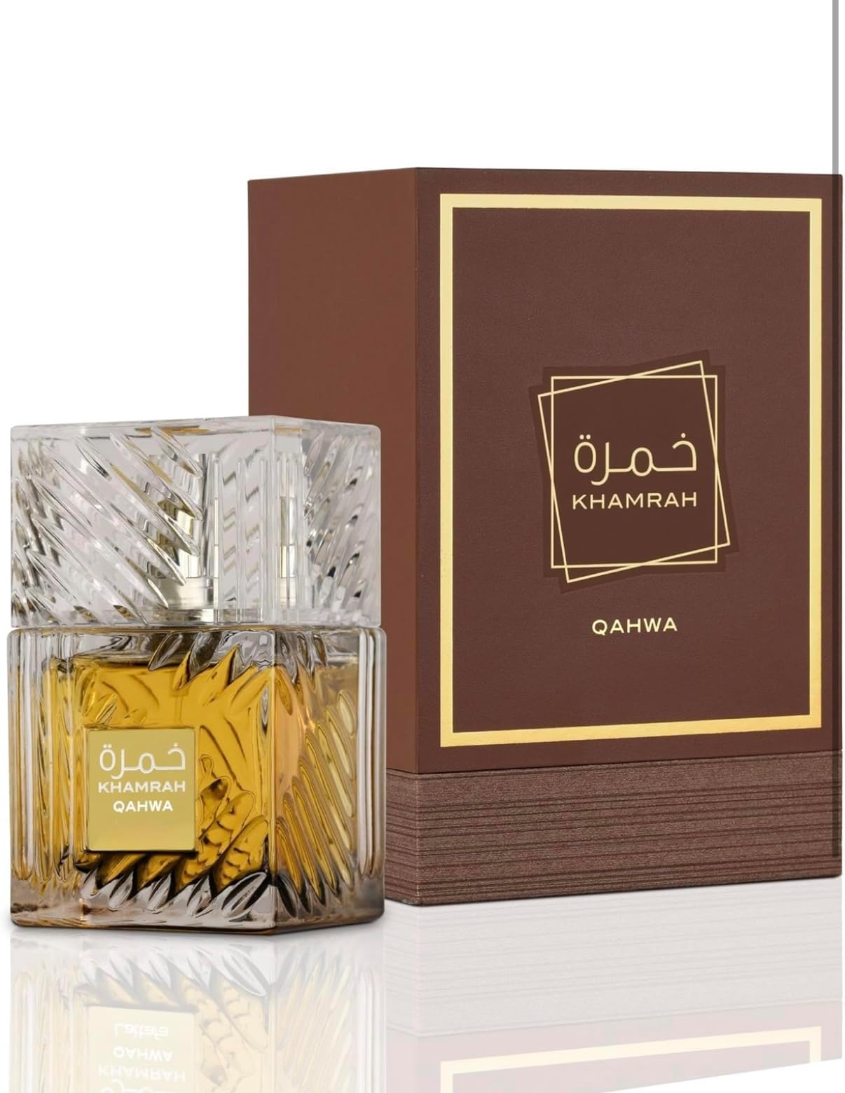 Khamrah Qahwa for Unisex Eau de Parfum Spray, 3.4 Ounce 100ml