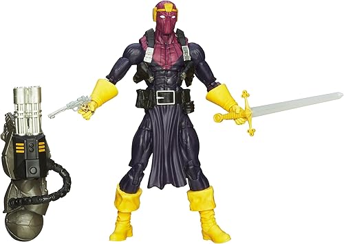 Capitán América Marvel Legends Soldiers of A.I.M. Figura de acción Baron Von Zemo, 6 pulgadas
