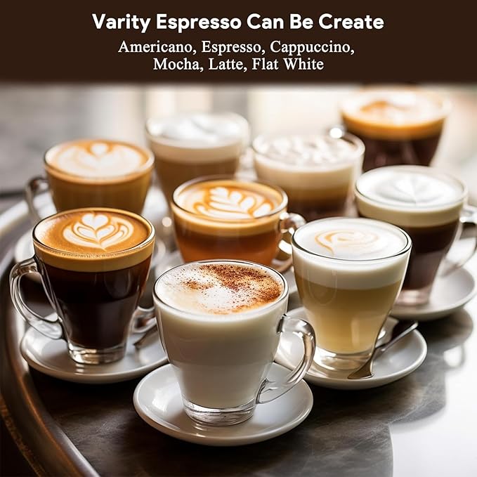 Máquina de Espresso Automática con Espumador de Leche y Tanque de 1.8L miniatura 6