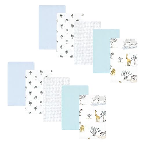 Miniatura 912 de Hudson Baby - Paños unisex de franela de algodón para bebé, avión, talla única