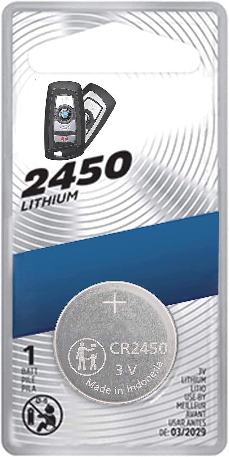Amazon.com: CR2450 2450 Compatible with BMW (2009-2018) 2, 3, 5, 6, 7 ...