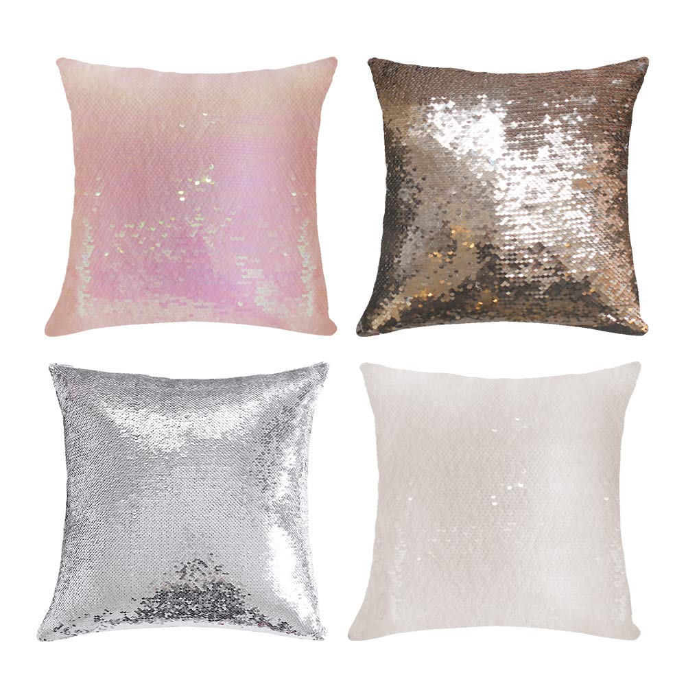 sublimation sequin cushion covers