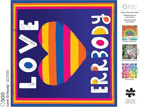 Miniatura 5 de Buffalo Games - Tequitla Andrews - Love Errbody - Rompecabezas de 300 piezas para adultos - Rompecabezas desafiante perfecto para noches de juego -