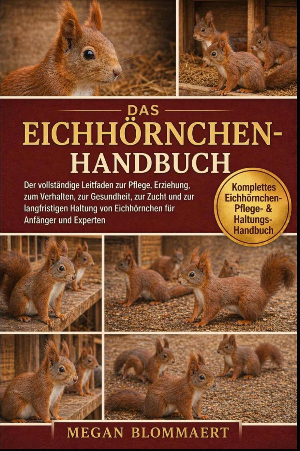 DAS EICHHÖRNCHEN-HANDBUCH: Der vollständige Leitfaden zur Pflege, Erziehung, zum Verhalten, zur Gesundheit, zur Zucht und zur langfristigen Haltung von Eichhörnchen für Anfänger und Experten