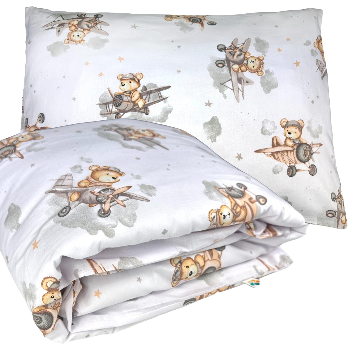 Set Biancheria Letto Bambini Good Morning Lamalife Cotone 135x200