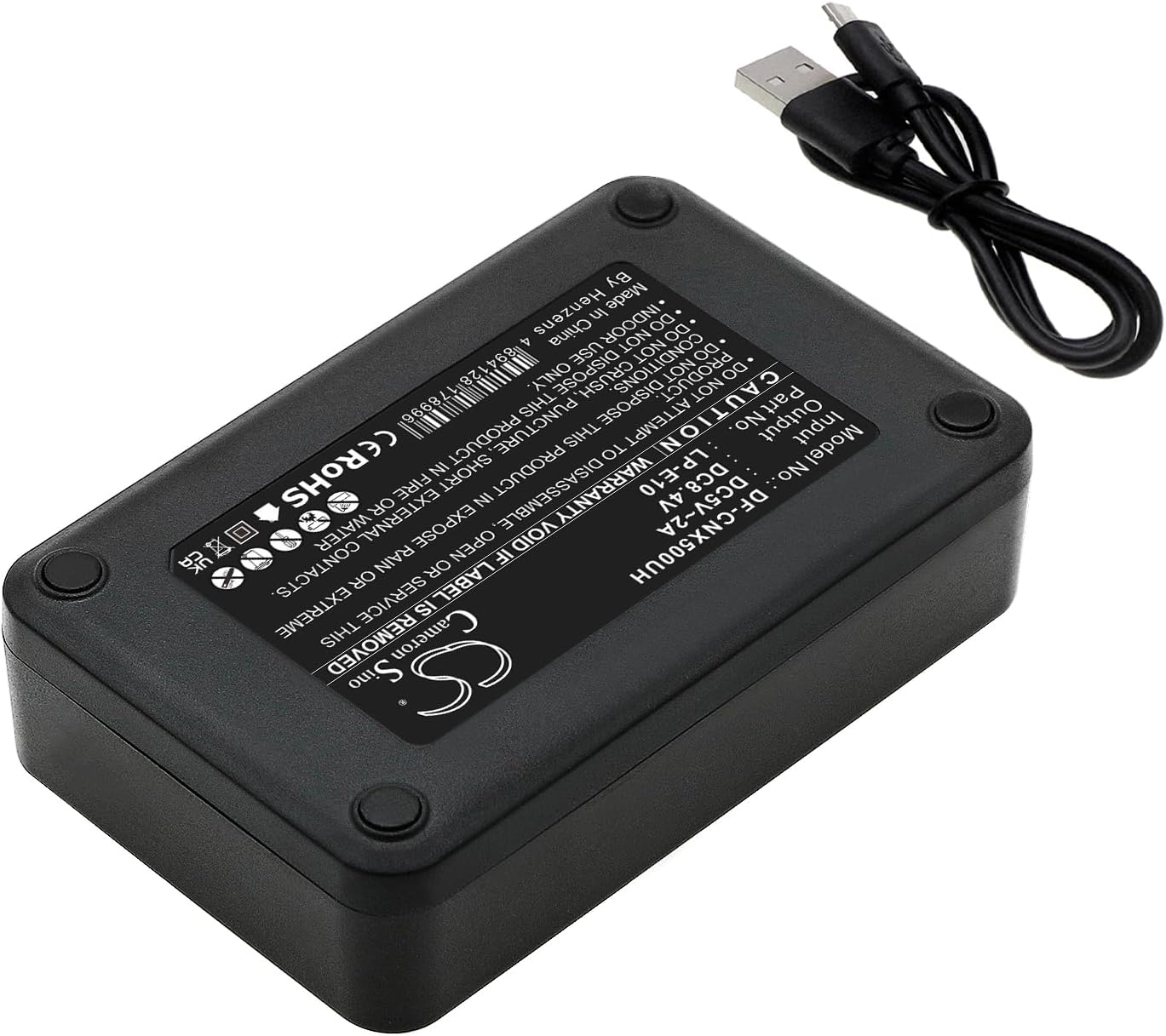 Cameron Sino Battery for Canon DS126291,EOS Kiss X70, EOS Kiss X90, EOS Rebel 1300D T6, EOS Rebel T3, EOS Rebel T5, EOS Rebel T6 PN:Canon LP-E10, LP-E10C, LP-E10E