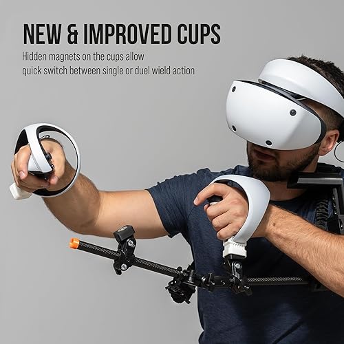 Miniatura 4 de Glistco Magni Stock+ VR Carbon Fiber Controller Stock Rifle Adapter (PSVR2)