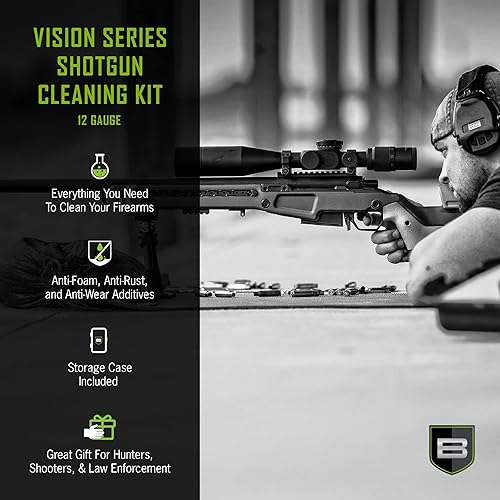 Vista 24 de Breakthrough Clean Technologies - Kit universal de limpieza de pistolas para el cuidado y mantenimiento de rifles, escopetas, pistolas y pistolas