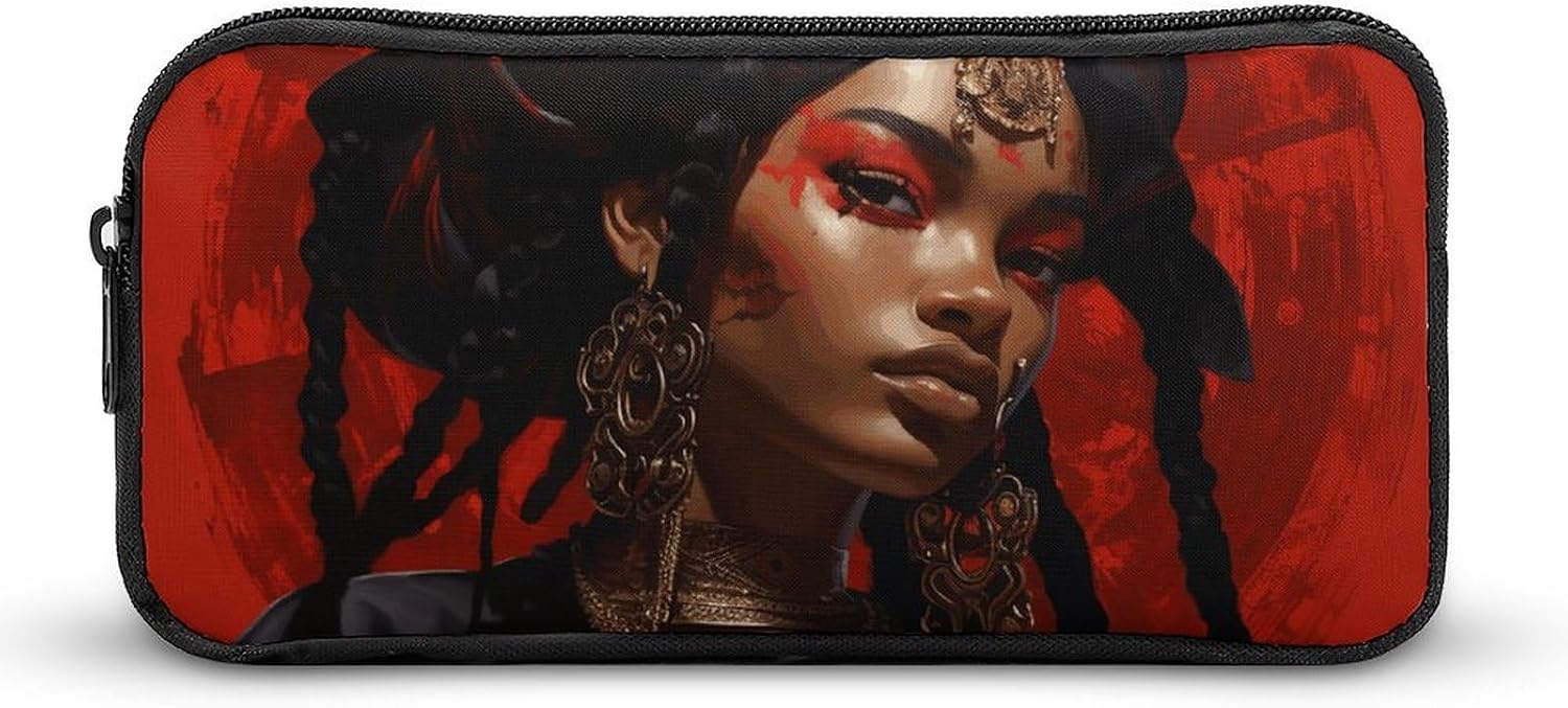 Anime Style Characters Pencil Case Large Capacity Pencil Pouch